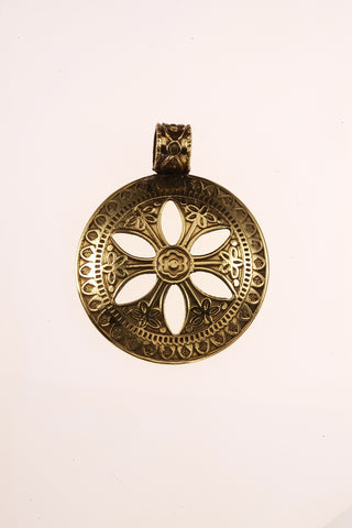 Medium Brass Pendant