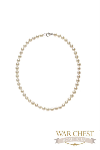 Pearl 16" Necklace White