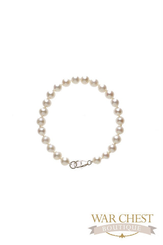Pearl Bracelet White