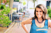 Pearl 16" Necklace Black