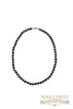 Pearl 16" Necklace Black