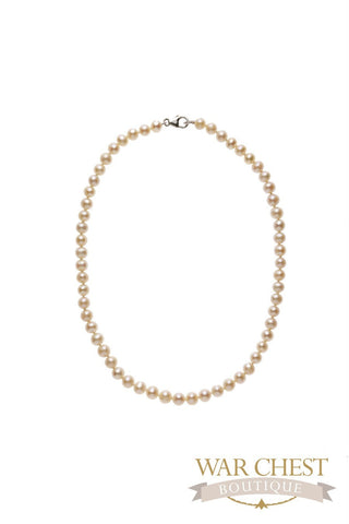 Pearl 16" Necklace Pink