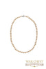 Pearl 16" Necklace Pink