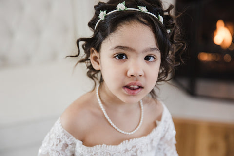 Dainty Pearl Children Necklace