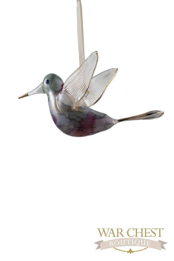 Ceramic Hummingbird Green - Ornaments - WAR Chest Boutique