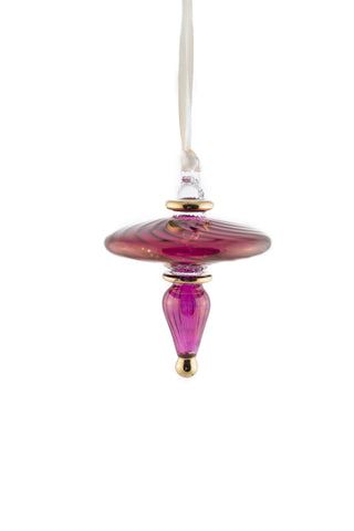 Solid Finial Ornament Purple