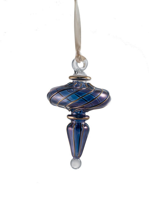 Gold Swirl Finial Ornament - Ornaments - WAR Chest Boutique