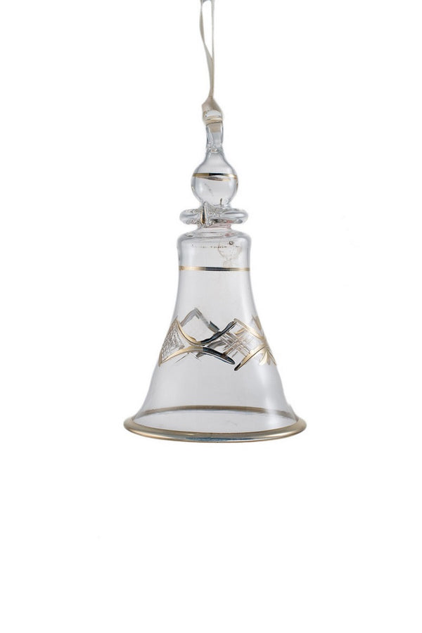 Bell Ornament Clear - Ornaments - WAR Chest Boutique