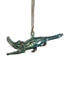 Alligator Ornament Green