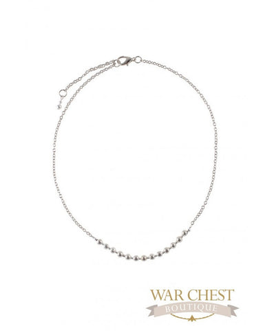 Silver Station Necklace