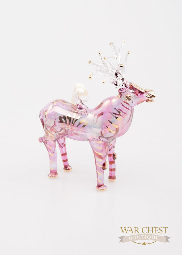Elk Ornament Purple