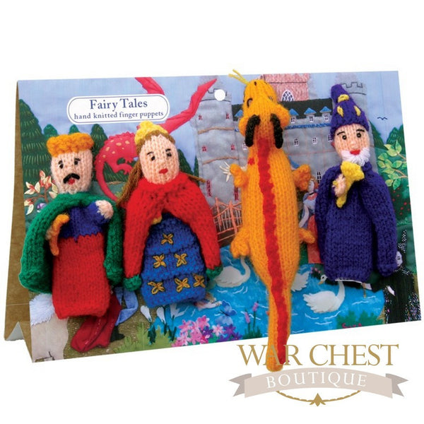 4 Finger Puppet Set Fairy Tale