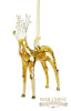 Reindeer Ornament Yellow - Ornaments - WAR Chest Boutique