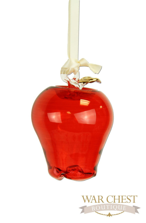 Apple Ornament - Ornaments - WAR Chest Boutique