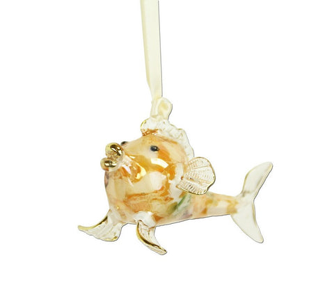 Ceramic Fish Yellow - Ornaments - WAR Chest Boutique