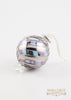 Beribboned Blue & Silver Ornament - Ornaments - WAR Chest Boutique