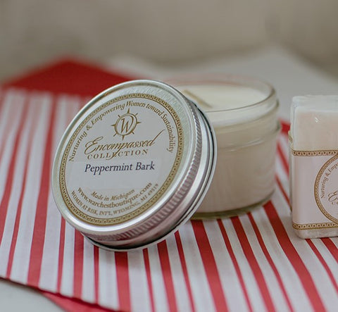 Peppermint Bark Candle 4 oz.