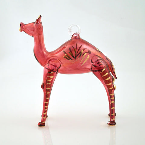 Camel Ornament in Red - Ornaments - WAR Chest Boutique