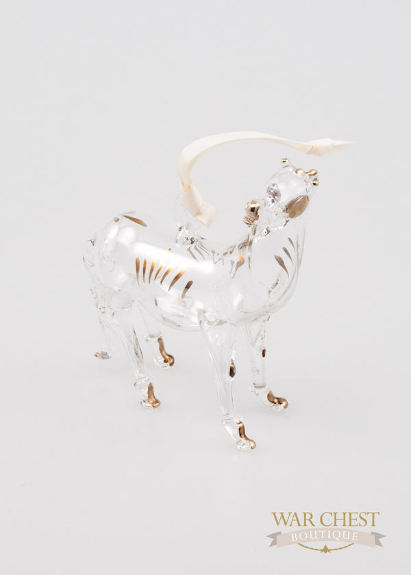 Horse Ornament Clear - Ornaments - WAR Chest Boutique