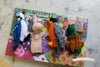 4 Finger Puppet Set Garden