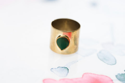 Gold Cuff Ring