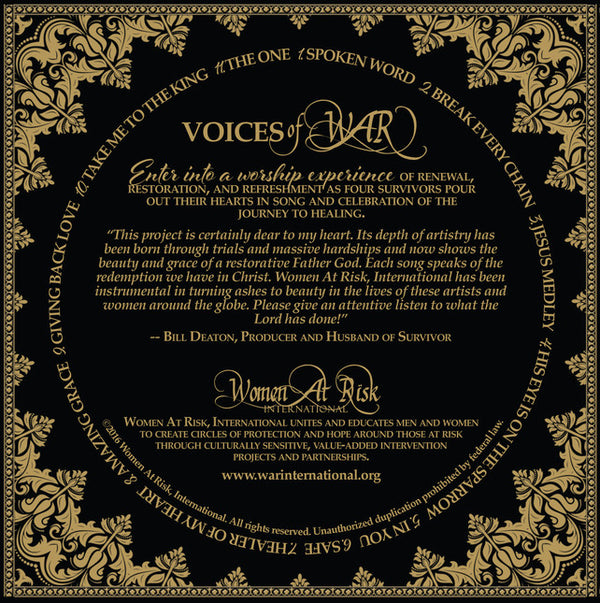 Voices of WAR CD