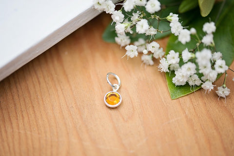 November Birthstone Charm