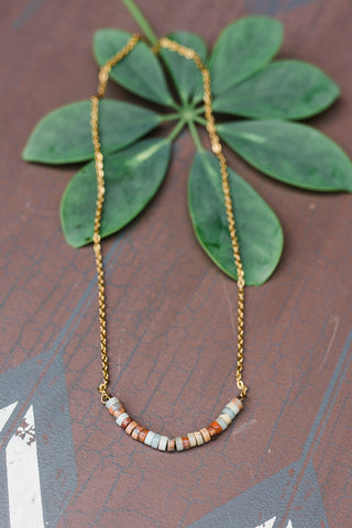 African Turquoise Necklace for Women - Jewelry - WAR Chest Boutique