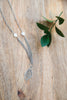 Pearl and Leaf Necklace