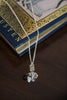 Silver Flower Charm Necklace