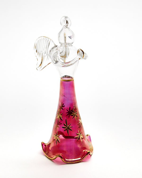 Simple Angel Ornament Red - Ornaments - WAR Chest Boutique