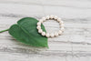 Small Howlite Crackle Bracelet