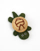 Green Turtle Finger Puppet for Children - WAR Chest Boutique