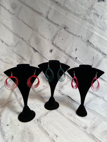 Bamboo Loop Earrings