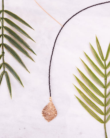 Asymmetrical Birch Leaf Neck