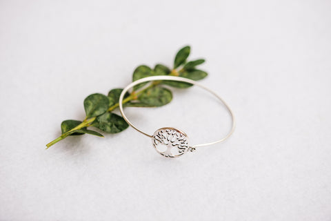 Sterling Oak Bracelet