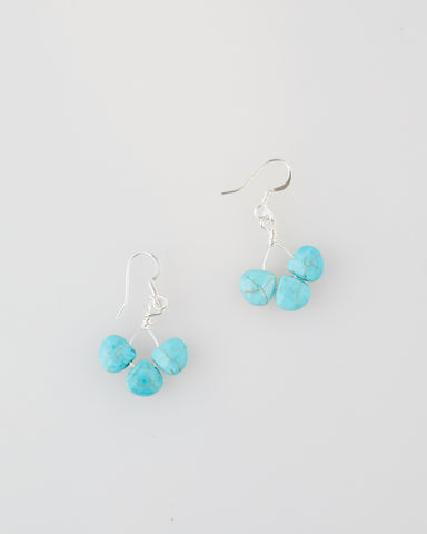 Turquoise Wrap Earrings