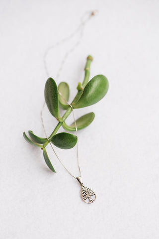 Petite Tree Pendant Necklace