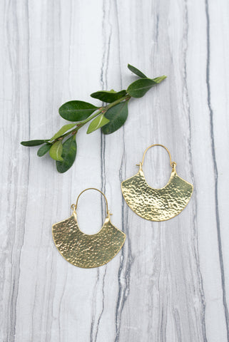 Brass Rosa Earring for Women - Jewelry - WAR Chest Boutique