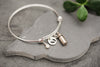 Pray For WAR Babies Silver Bangle - Jewelry - WAR Chest Boutique