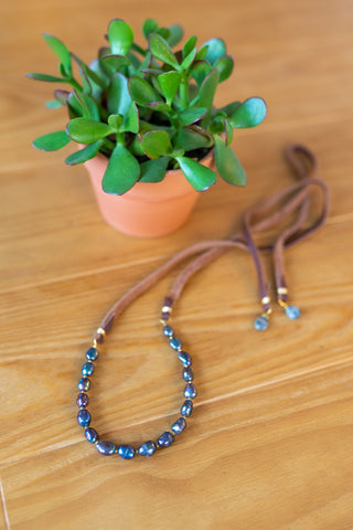 Midnight Baroque Wrap Necklace for Women - Jewelry - WAR Chest Boutique