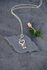 Clustered Heart Necklace for Women - Jewelry - WAR Chest Boutique