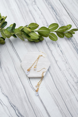 Duo Drop Earrings for Women - Jewelry - WAR Chest Boutique