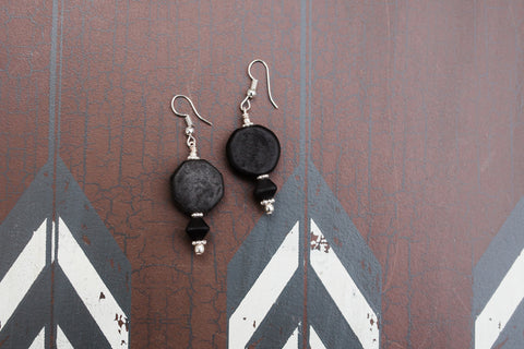 Midnight Geo Earrings