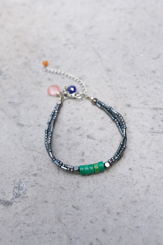 Emma Bracelet - Emerald