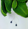 Sterling Lapis Earrings