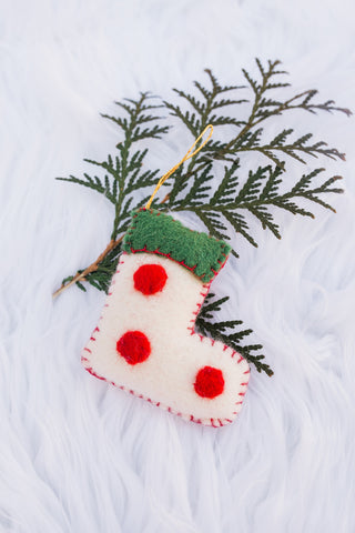 Felt Stocking Ornament