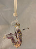 Jumping Mermaid Ceramic Glass Ornament
