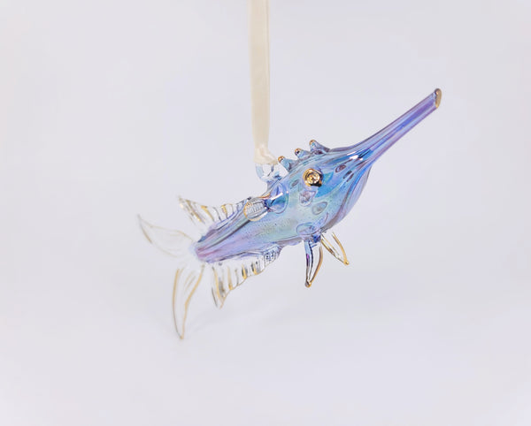 Blue Swordfish Ornament