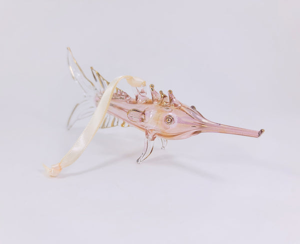 Pink Swordfish Ornament